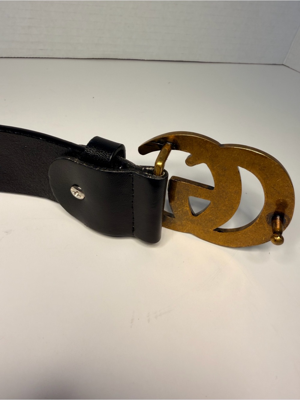 Gucci Web Belt with Double G Buckle - Picture 4 of 5